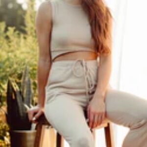 Kittenish Cream Jumpsuit - BRAND NEW